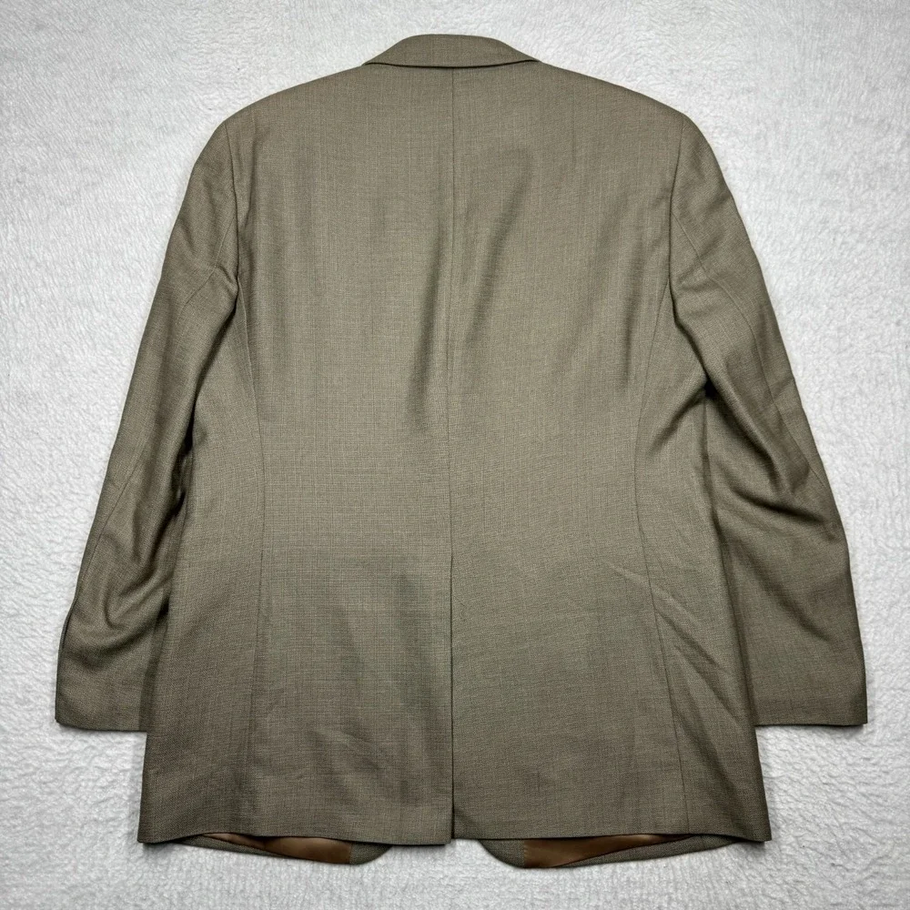 Vintage Polo Ralph Lauren Blazer Tan Sport‎ Dinner Jacket Men's Size 42L